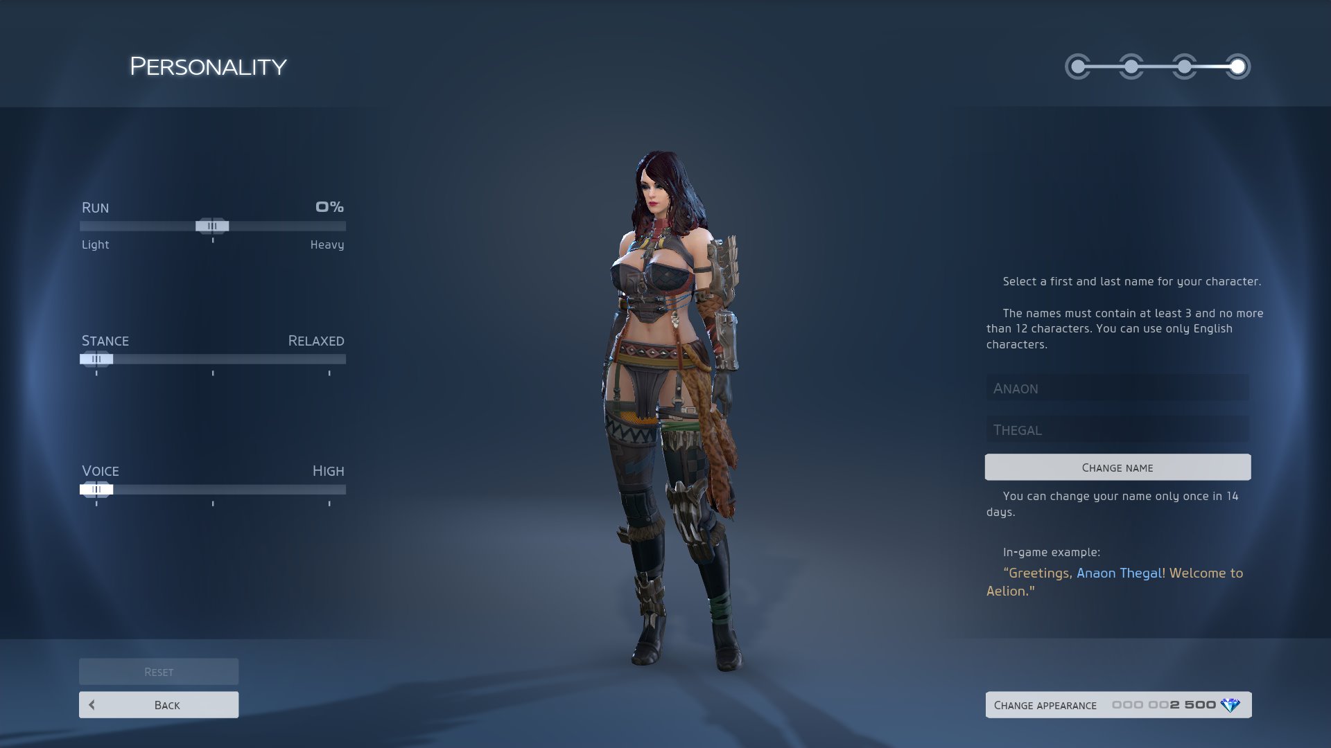 Personnages de Skyforge  Personnalité