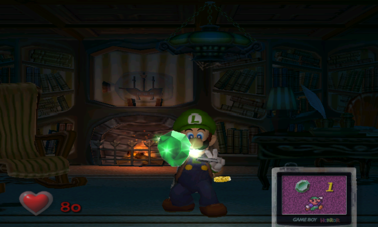 Luigi's Mansion émeraude