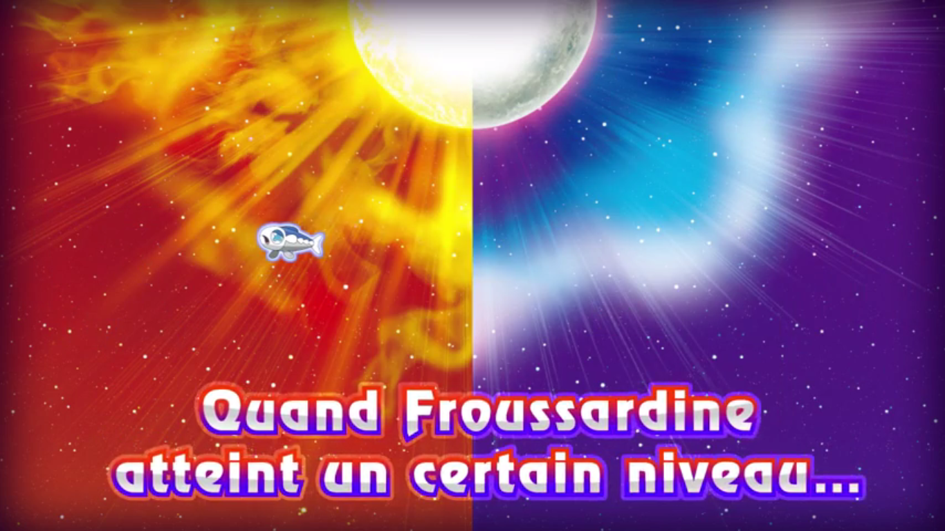 Pokémon Soleil et Lune Froussardine Banc