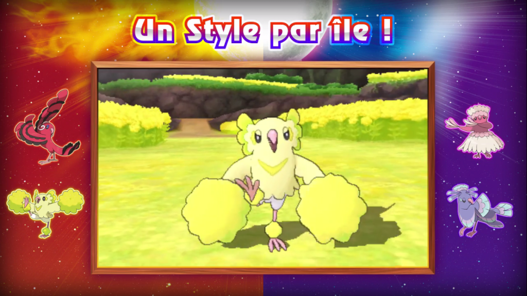 Pokémon Soleil et Lune forme Pom-Pom