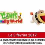 Nintendo Direct Poochy & Yoshi's Woolly World date de sortie avec amiibo