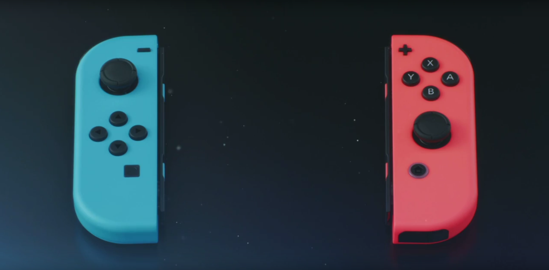 Conférence Nintendo Switch JoyCon couleurs