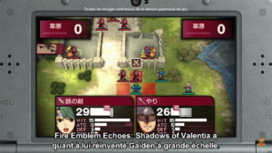 Nintendo Direct Fire Emblem - Fire Emblem Echoes Shadows of Valentia bataille