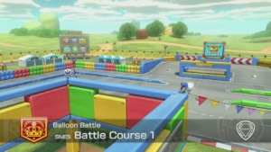 Mario Kart 8 Deluxe Arène Battle Course 1
