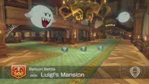 Mario Kart 8 Deluxe Arène Luigi's Mansion