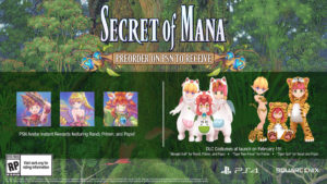 Secret of Mana 3D Remake Précommande PSN