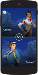 Pokémon GO duel Candela